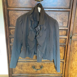 Filtine by Anthropologie dark gray woman’s jacket
